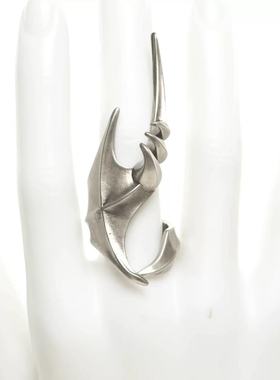 IIIMIII黑画II系列暗黑金属戒指