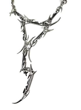 【AGD】IIIMIII I型血管系列 不规则拼接暗黑项链设计师款锁骨链