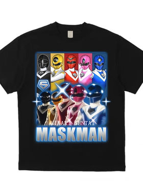 LeftOVEr原创假面骑士奥特曼哥斯拉怪兽超级英雄文化重磅短袖T恤