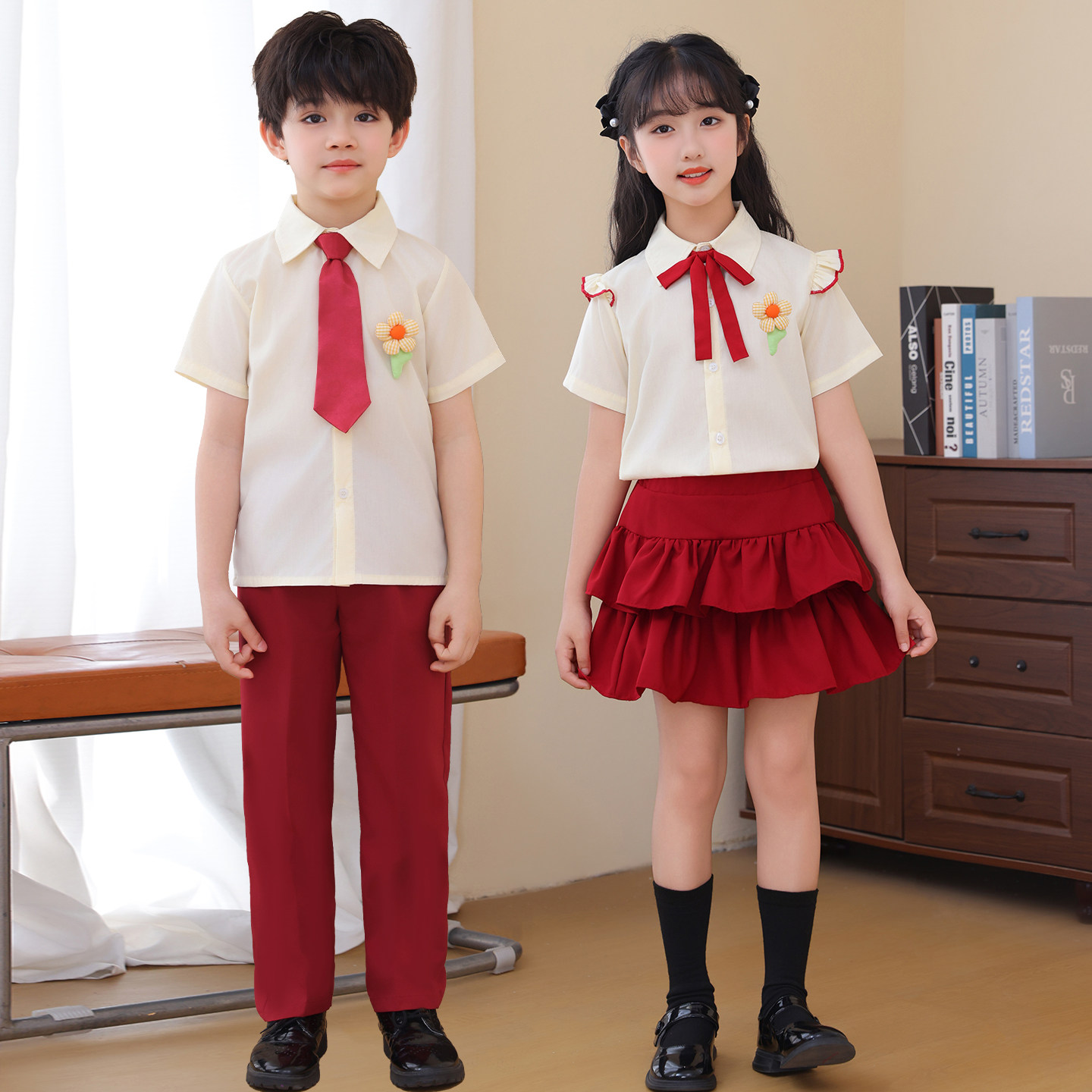 六一儿童节表演服小学生诗歌朗诵大合唱幼儿园毕业班服舞蹈演出服
