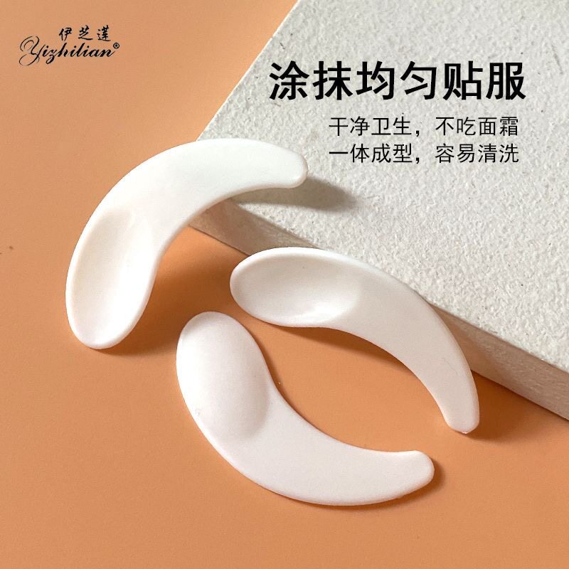 护肤品挖勺面膜化妆品挖取勺眼霜面霜粉底液工具美容小勺子刮板