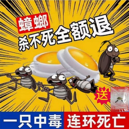 家用无毒蟑螂药全窝端大小通杀蟑