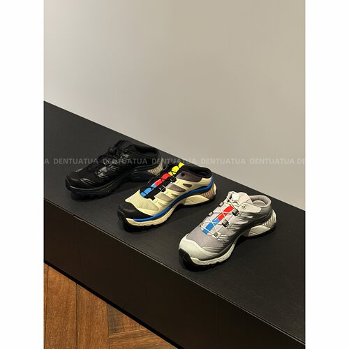 DENTUATUA 快乐旅行~度假匕买~24s新款冬季保暖拼色休闲鞋半拖鞋