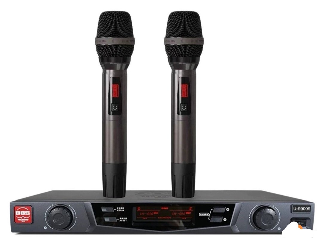 原装BBS U-9900S无线话筒一拖二演出主持KTV话筒防啸叫会所演出