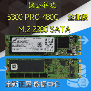480G 5300pro M.2 2280 企业级固态硬盘SSD全新 MICRON NGFF 美光