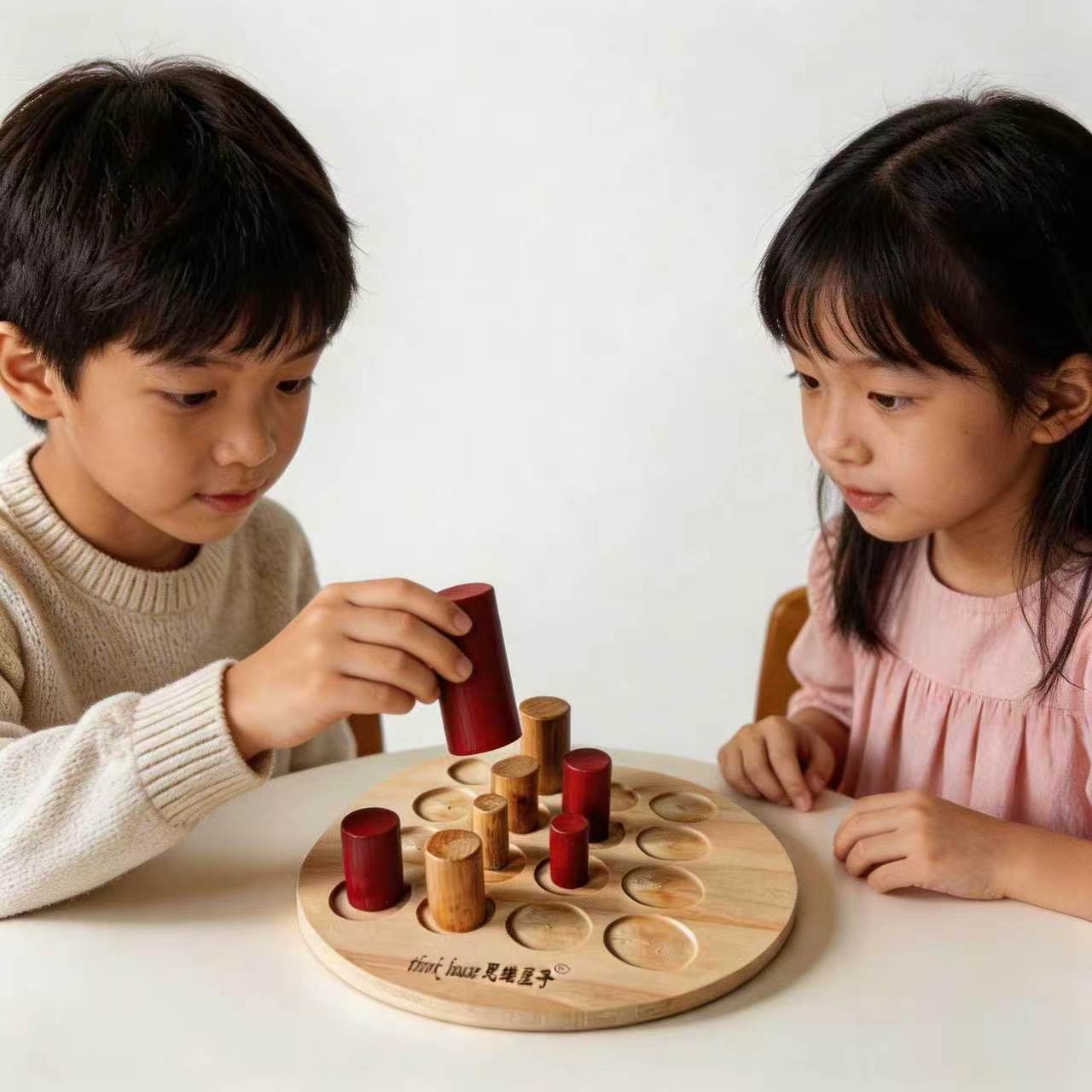 扣杯棋岌岌可危层层叠杯套杯儿童益智大脑思维训练玩具记忆力5岁+