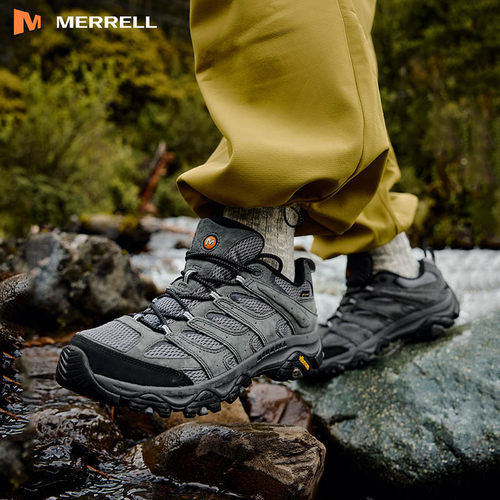 MERRELL迈乐MOAB3 GTX防水户外专业登山徒步鞋男女防滑耐磨运动鞋