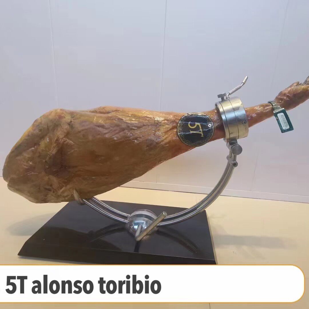 西班牙火腿绿标等级jamon iberico伊比利亚黑猪后腿风干36个月