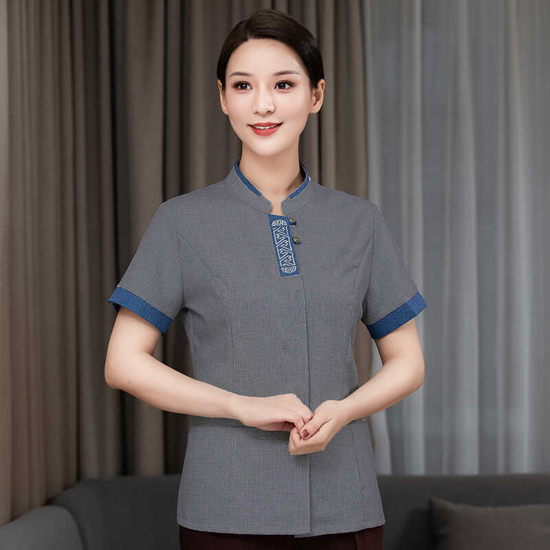 高档女套装商场保洁宾馆工作服
