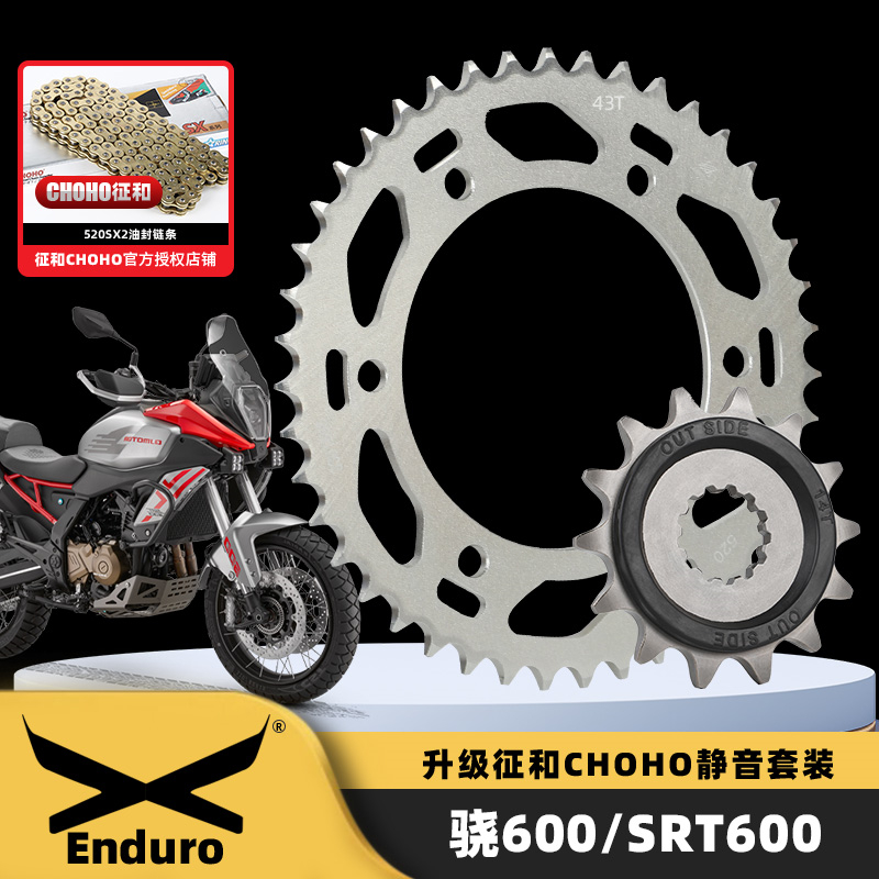 QJ钱江骁600征和520SX2静音链条