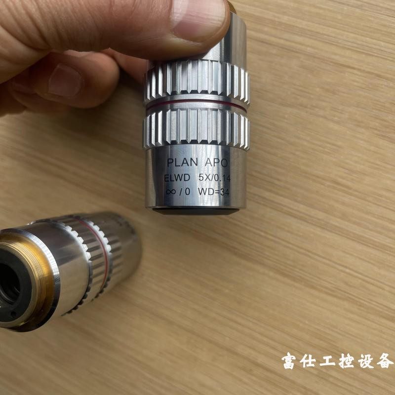 motic/麦克奥迪plan apo elwd 5x/0.14显微镜长工物镜 实拍成色新