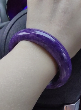 珑心 天然正品紫龙晶手串手镯 舒俱来的平替