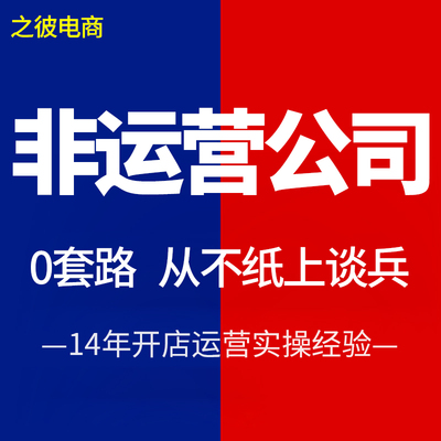 【14年运营经验】个人淘宝代运营