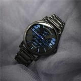 Armani, швейцарские часы, матовый стальной ремешок, механические механические часы, Гонконг