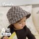 新生婴儿帽子男秋冬款 遮阳帽大檐松紧女宝宝新生儿帽子冷帽护耳帽