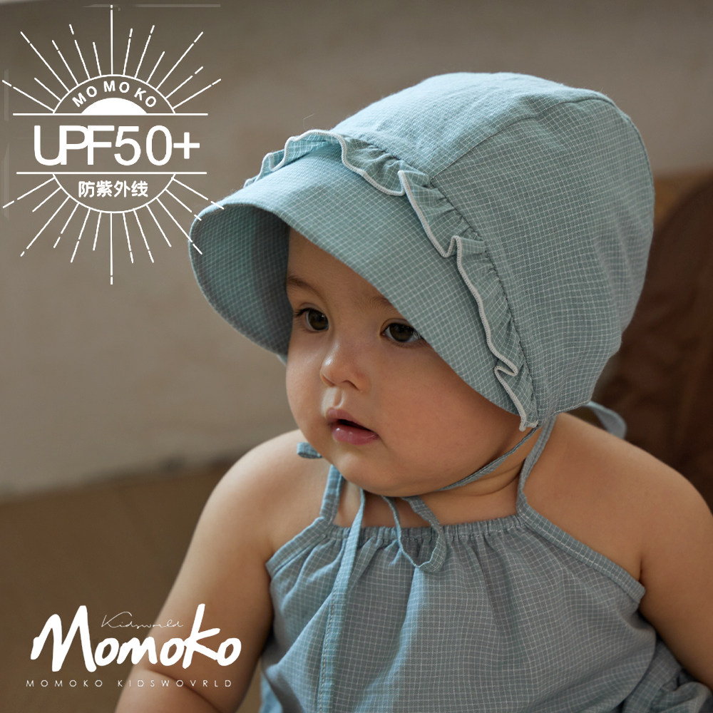 momoko婴幼儿遮阳防晒帽