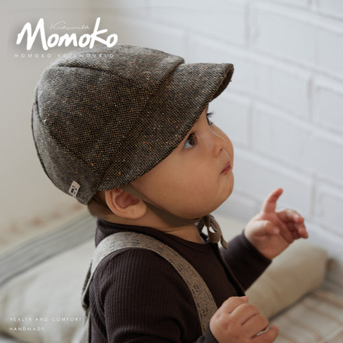 momoko婴儿帽子棒球帽春秋款