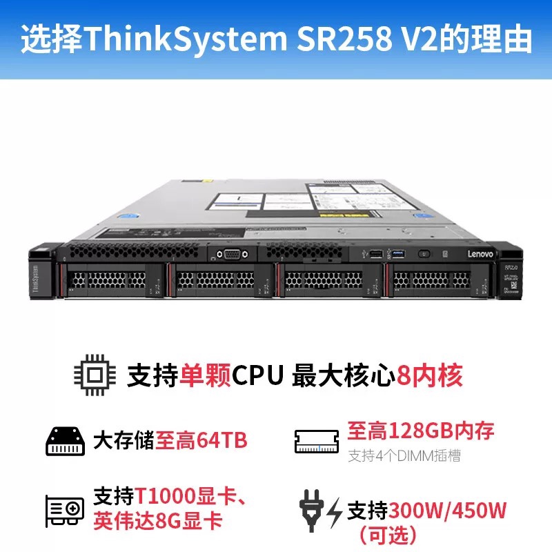 SR258V2服务器联想联保原厂正品