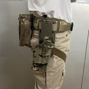 VP9 P320 TP9 枪套弹夹套CP迷彩腰封激光通用G17 战术腰带快拔套装