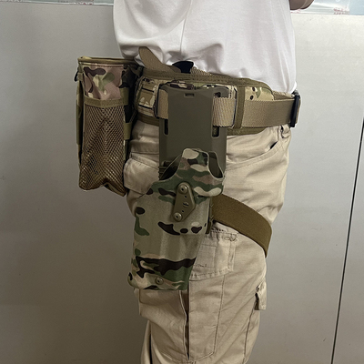 战术腰带快拔套装枪套弹夹套CP迷彩腰封激光通用G17 P320 VP9 TP9