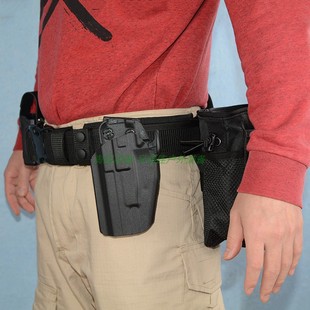 92A战术快拔枪套弹夹套装左手通用92 92G 92改 92B中指解锁速拔套