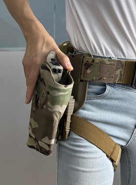 浪人腰封战术P320快拔套可带灯下挂X300手电rmr通用M18 17 UDL X5