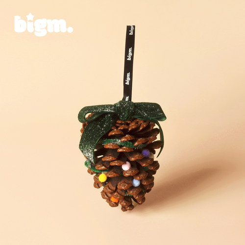 bigm圣诞节松果香氛香薰原创礼物