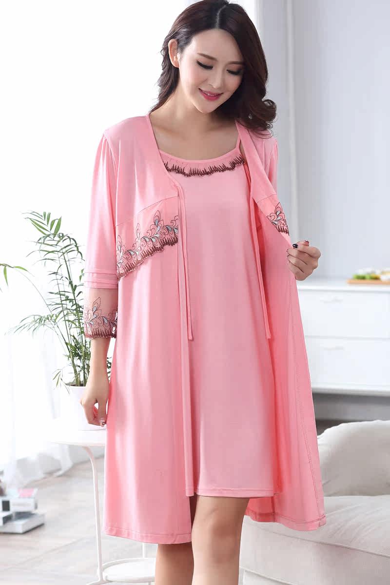 Peignoir jeunesse Deux pièces de coton - Ref 596035 Image 4