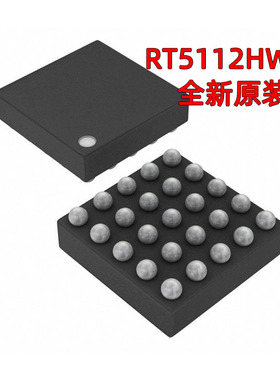RT5112HWSC 丝印1* WLCSP-25(2.2x2.3) 摄像头 智能型电源管理IC