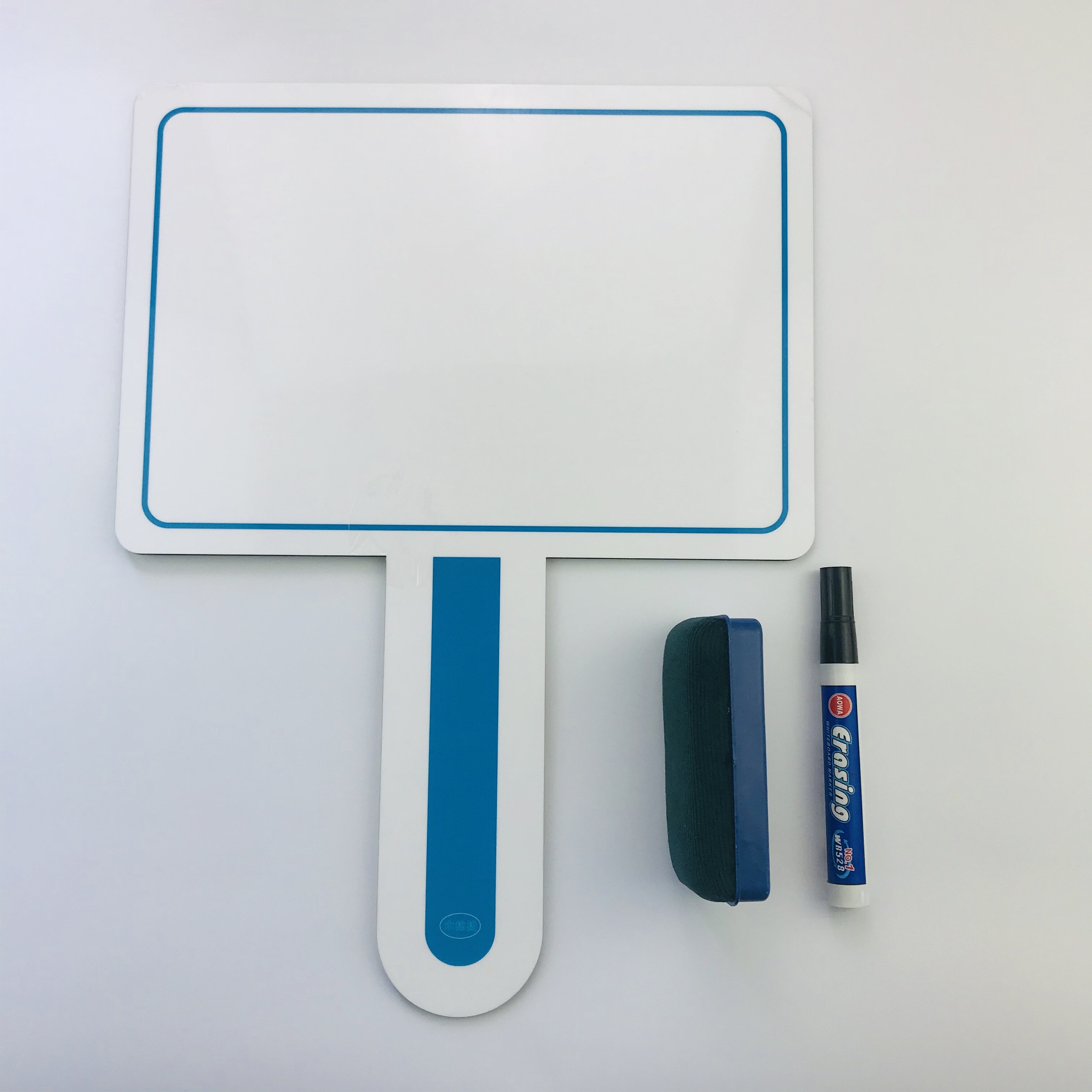 评分牌直播间手举牌广告牌定制公司投票可重复擦写评委考核打分牌