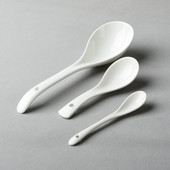 汤勺 大汤勺 大勺子 咖啡勺 简约创意家用喝汤勺子 调羹 艺家陶瓷