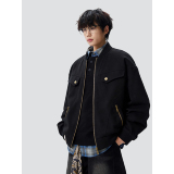 26春潮牌哈林顿夹克高街男女cleanfit拼接机车风705-JK5895-特P55，男装夹克，星座705
