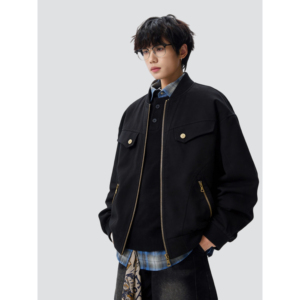 26春潮牌哈林顿夹克高街男女cleanfit拼接机车风705-JK5895-特P55图片