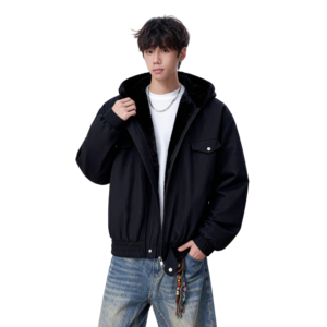25冬新潮美式连帽座山雕内里全毛加厚保暖外套705-M75-P118限218图片
