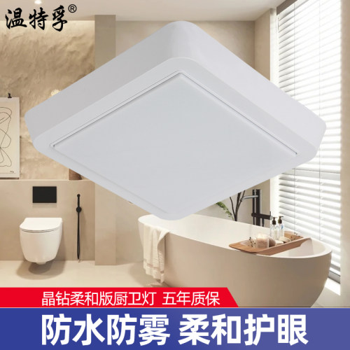 led卫生间吸顶灯温特孚防水雾