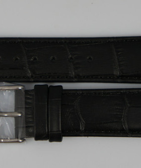 SEA-GUL海鸥表 20MM 针扣牛皮表带 黑/棕 海鸥原装配件