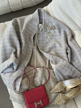 AIHPOS “锦绣冬日”Haute Couture高定法绣外套 新中式休闲外套