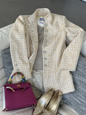 AIHPOS 香奶奶同版小香风外套