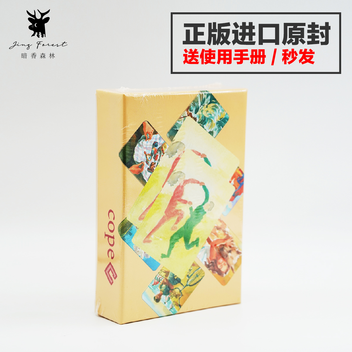 【现货正版】德国原装进口OH卡欧卡克服卡COPE创伤疗愈卡心理投射