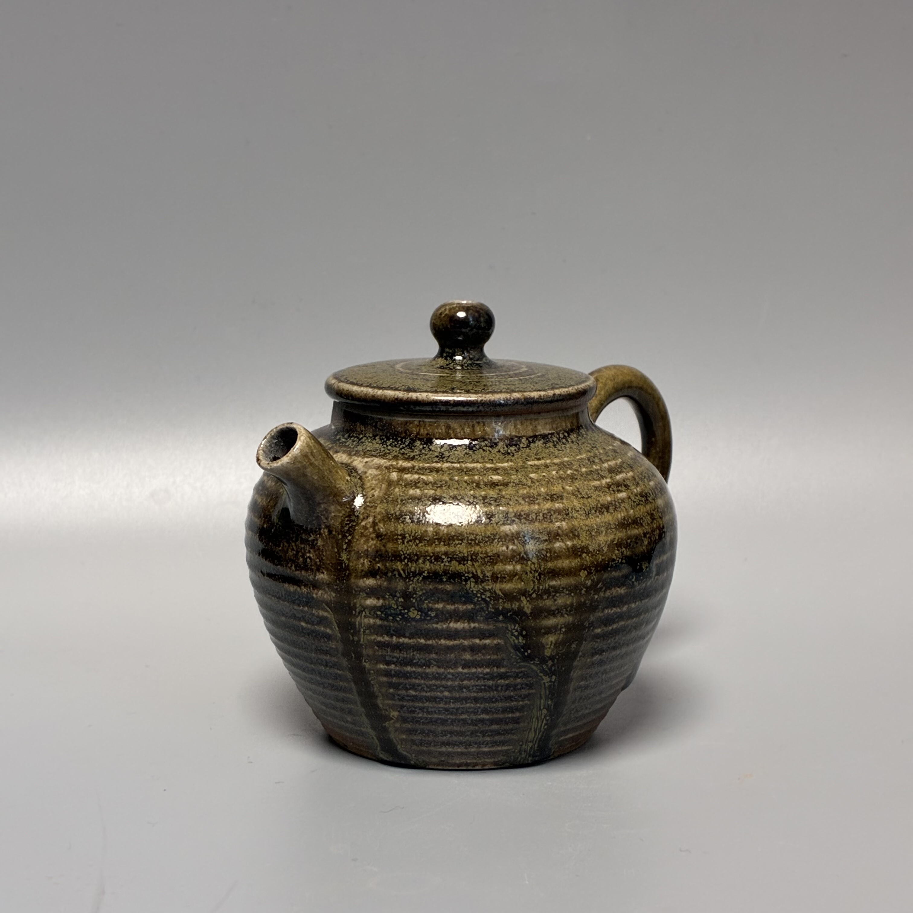 云南建水紫陶纯手工柴泡茶壶