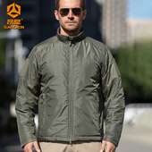 昂垦户外战术保暖棉服男士 御寒加厚防风立领拉链棉衣外套耐磨 冬季