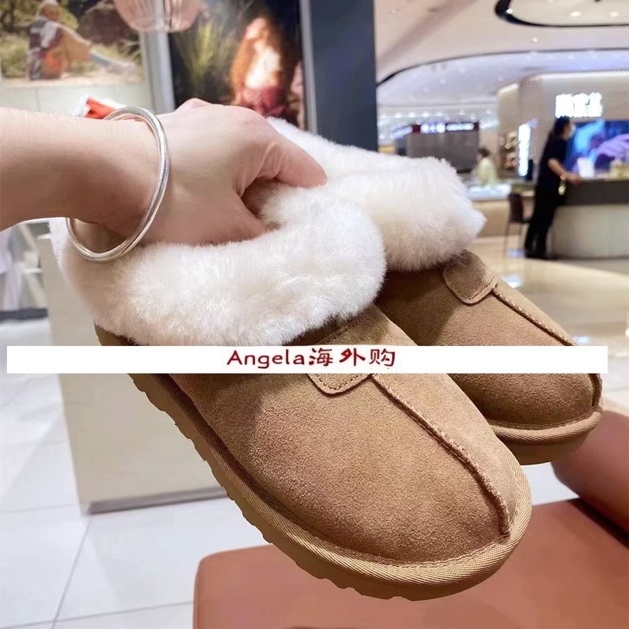 代购雪地靴女冬2025新款厚底棉鞋