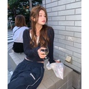八奶卫衣外套2025夏韩国theBar 陆续 net气质显瘦连帽拉链夹克