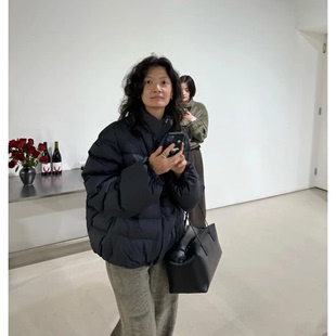 nto男女同款 韩国设计师amom 羽绒服 双面穿鸭绒外套25冬新款 秒发