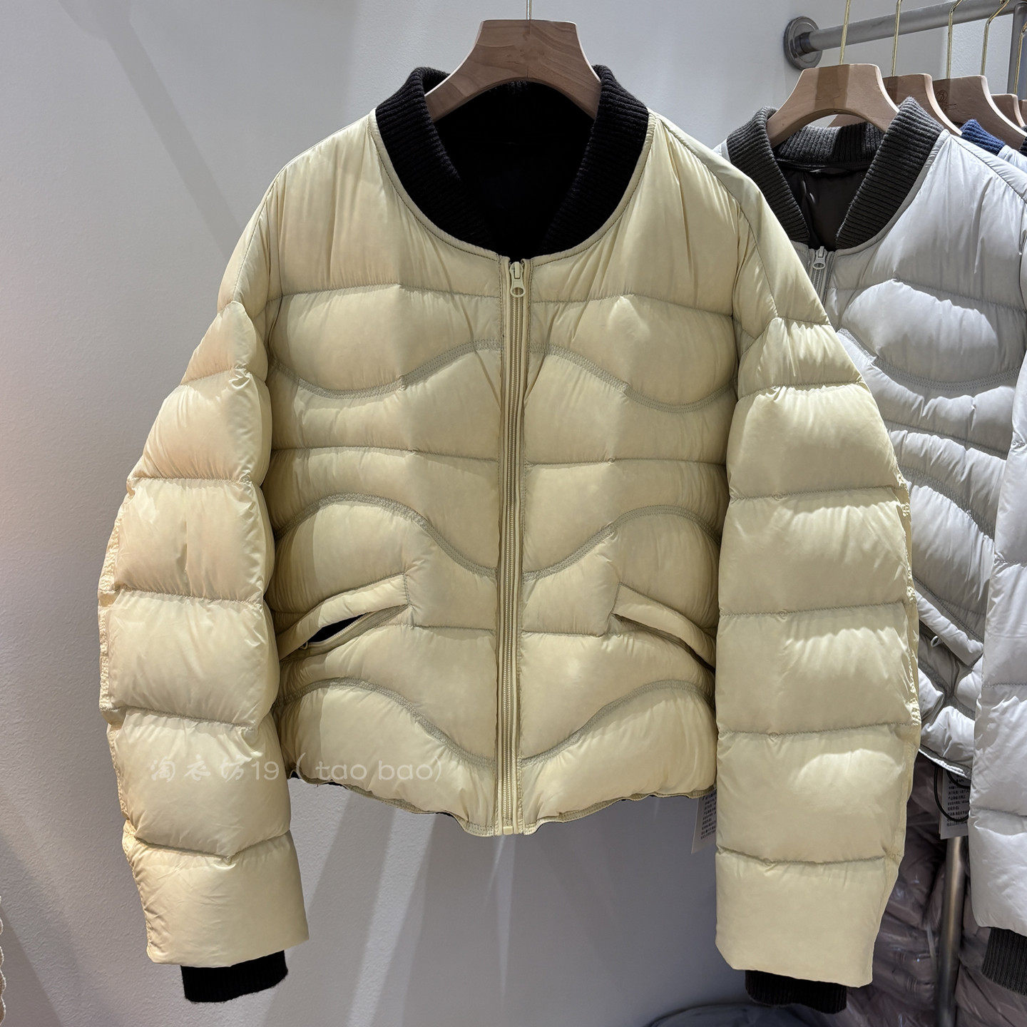 韩系短款小个子羽绒服女外套新款