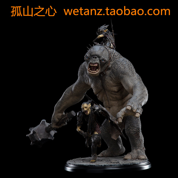 Weta霍比特魔戒指环王摩瑞亚洞穴巨魔 CAVE TROLL MORIA SDCC