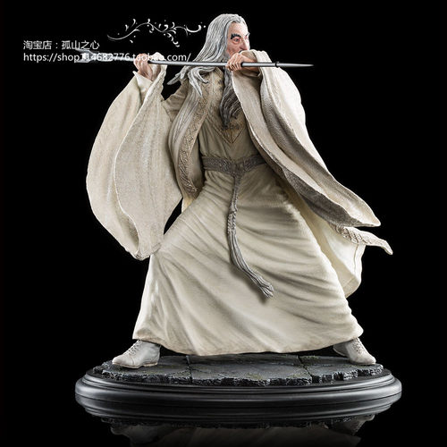 Weta 萨鲁曼 SARUMAN 魔戒 指环王白袍巫师重庆发货包邮包税