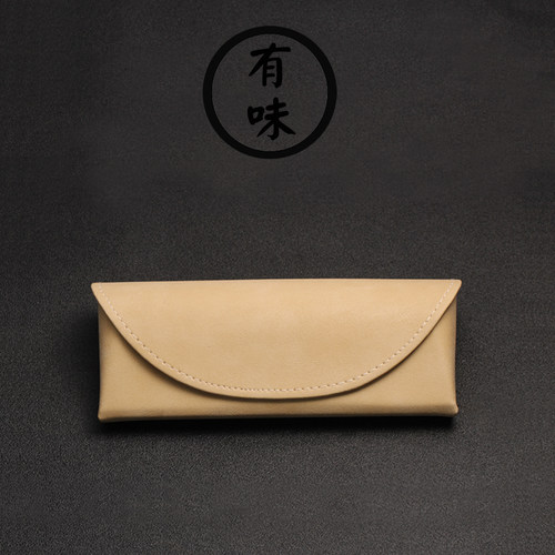 纯色复古耐压超轻近视眼镜墨镜盒