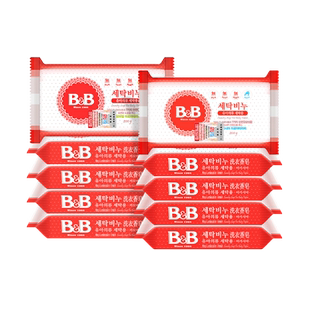B&B保宁新生婴幼儿童全家抑菌洗衣皂宝宝肥皂内衣洗衣尿布皂