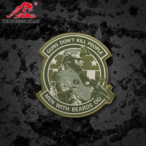 浪潮君物超精细魔术章魔术贴贴